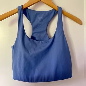 Girlfriend Collective Paloma Bra - blue - size Medium